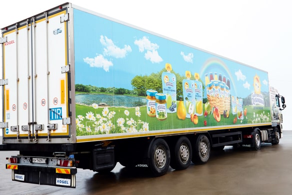 Уникальная фура памяти Победы  на фестивале TRUCKFEST